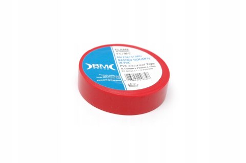BETA TAŚMA IZOLACYJNA PCW 15mm/10MB CZERWONA BETA TAŚMA IZOLACYJNA PCW 15mm/10MB CZERWONA