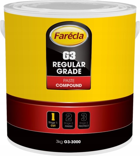 Farecla pasta polerska G3 REGULAR GRADE 3 kg. Farecla pasta polerska G3 REGULAR GRADE 3 kg.