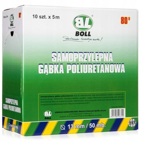 Gąbka samoprzylepna Boll 13mm Gąbka samoprzylepna Boll 13mm