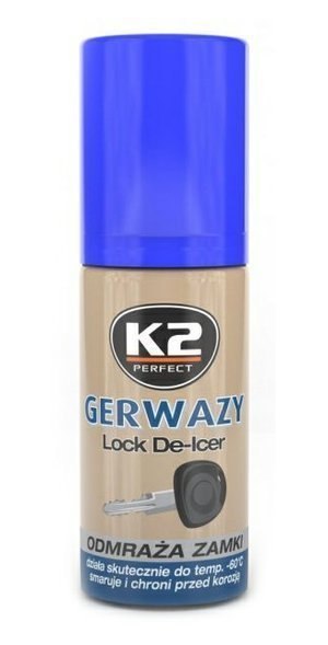 Odmrażacz do zamków K2 Gerwazy K656 50 ml Odmrażacz do zamków K2 Gerwazy K656 50 ml