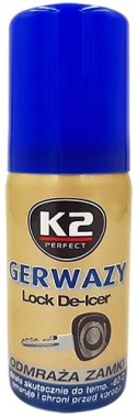 Odmrażacz do zamków K2 Gerwazy K656 50 ml