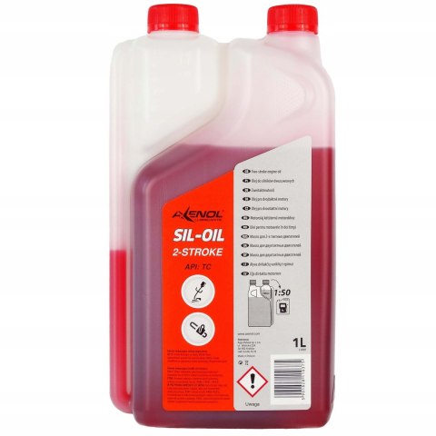 Olej SIL do silników dwusuwowych SIL-OIL Axenol 1l
