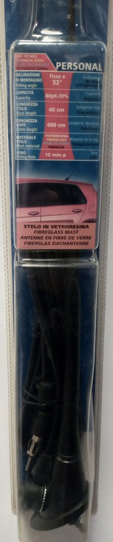 Antena dachowa 40cm kąt nachylenia 52 UNIWERSALNA Antena dachowa 40cm kąt nachylenia 52 UNIWERSALNA