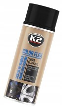 Guma w sprayu K2 Color Flex czarny połysk 400 ml