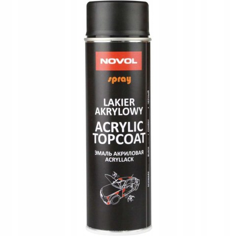 Lakier akrylowy Novol Topcoat 500ml Lakier akrylowy Novol Topcoat 500ml