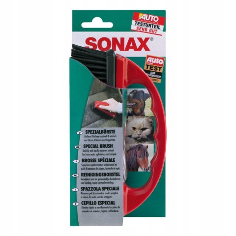 SONAX GUMOWA SZCZOTKA DO USUWANIA SIERŚCI SONAX GUMOWA SZCZOTKA DO USUWANIA SIERŚCI