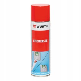 Żel czyszczący do etykiet naklejek Wurth STICKER-EX 500 ml