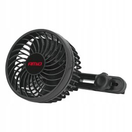 AMiO WIATRAK SAMOCHODOWY WENTYLATOR DO AUTA 12V