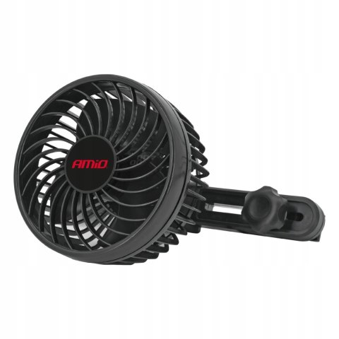 AMiO WIATRAK SAMOCHODOWY WENTYLATOR DO AUTA 12V AMiO WIATRAK SAMOCHODOWY WENTYLATOR DO AUTA 12V