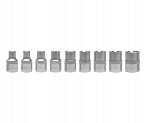 Klucze nasadowe TORX YATO 9 elem. YATO 0521 Klucze nasadowe TORX YATO 9 elem. YATO 0521