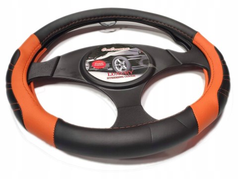 POKROWIEC NA KIEROWNICE M 37-39cm PREMIUM LUXURY POKROWIEC NA KIEROWNICE M 37-39cm PREMIUM LUXURY