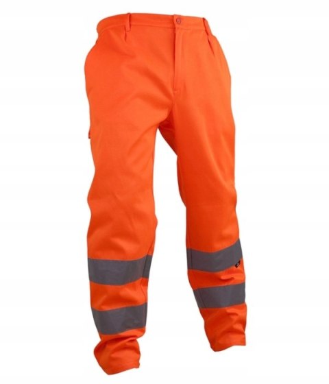 Spodnie robocze ostrzegawcze Vizwell / 3XL Spodnie robocze ostrzegawcze Vizwell / 3XL