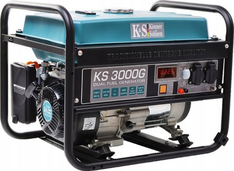 Agregat prądotwórczy K&S KS3000G 3kW + Gratis Agregat prądotwórczy K&S KS3000G 3kW + Gratis