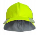 Czapka ostrzegawcza z daszkiem softshell na uszy