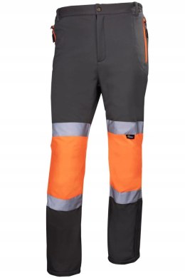 SPODNIE SOFTSHELL OSTRZEGAW. OCIEPLANE VWJK425 2XL