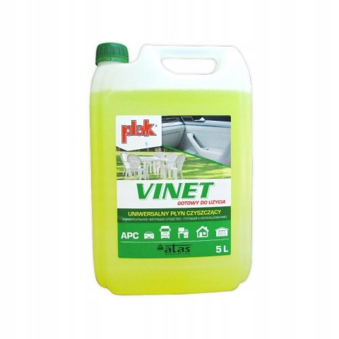 ATAS PLAK VINET GOTOWY PŁYN CZYSZCZĄCY KOKPIT 5L ATAS PLAK VINET GOTOWY PŁYN CZYSZCZĄCY KOKPIT 5L