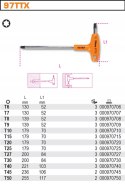 KLUCZ TRZPIENIOWY KĄTOWY TORX 97TTX, T10 BETA KLUCZ TRZPIENIOWY KĄTOWY TORX 97TTX, T10 BETA