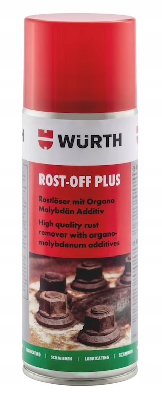 Odrdzewiacz Wurth Rost Off Plus 400 ml Odrdzewiacz Wurth Rost Off Plus 400 ml