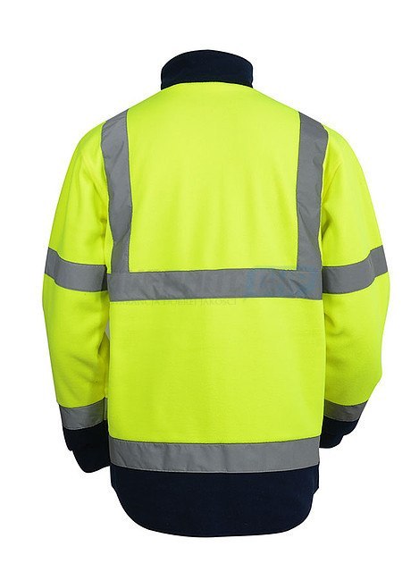 POLAR BLUZA KURTKA Z POLARU ŻÓŁTA OSTRZEGAWCZA POLAR BLUZA KURTKA Z POLARU ŻÓŁTA OSTRZEGAWCZA