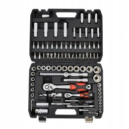 ZESTAW KLUCZY Z GRZECHOTKĄ 1/4 1/2 94szt AWTOOLS