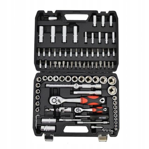 ZESTAW KLUCZY Z GRZECHOTKĄ 1/4 1/2 94szt AWTOOLS ZESTAW KLUCZY Z GRZECHOTKĄ 1/4 1/2 94szt AWTOOLS