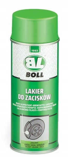 BOLL LAKIER DO ZACISKÓW spray ZIELONY 400ml BOLL LAKIER DO ZACISKÓW spray ZIELONY 400ml