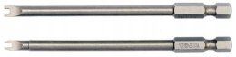 Końcówki wkrętakowe 1/4'', 2 szt. - spanner YATO