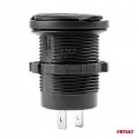 ŁADOWARKA SAMOCHODOWA 2X USB QC AMiO ŁADOWARKA SAMOCHODOWA 2X USB QC AMiO