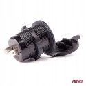 ŁADOWARKA SAMOCHODOWA 2X USB QC AMiO