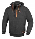 Bluza z kapturem zapinana na zamek BETA 7665G R. M Bluza z kapturem zapinana na zamek BETA 7665G R. M