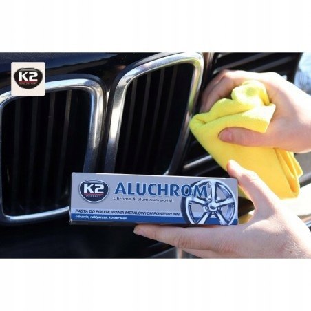 K2 ALUCHROM PASTA DO FELG CHROMU I ALUMINIUM 120g K2 ALUCHROM PASTA DO FELG CHROMU I ALUMINIUM 120g