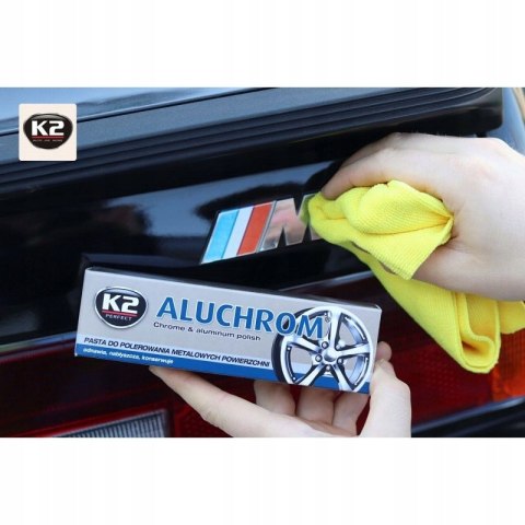 K2 ALUCHROM PASTA DO FELG CHROMU I ALUMINIUM 120g K2 ALUCHROM PASTA DO FELG CHROMU I ALUMINIUM 120g