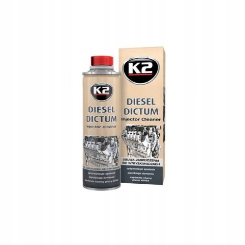 K2 Diesel Dictum czyści wtryskiwacze diesla 500ml