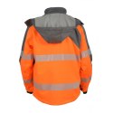 KURTKA SOFTSHELL POMARAŃCZOWA OSTRZEGAWCZA KURTKA SOFTSHELL POMARAŃCZOWA OSTRZEGAWCZA