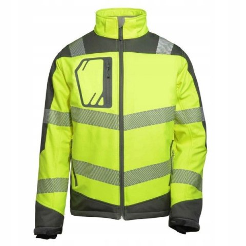 KURTKA SOFTSHELL VWJK268 SZARY/ŻÓŁTY KURTKA SOFTSHELL VWJK268 SZARY/ŻÓŁTY