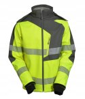 KURTKA SOFTSHELL ŻÓŁTA OSTRZEGAWCZA VWJK267