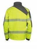 KURTKA SOFTSHELL ŻÓŁTA OSTRZEGAWCZA VWJK267