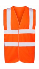 Kamizelka odblaskowa pomarańczowa uniwersalna 3XL Kamizelka odblaskowa pomarańczowa uniwersalna 3XL