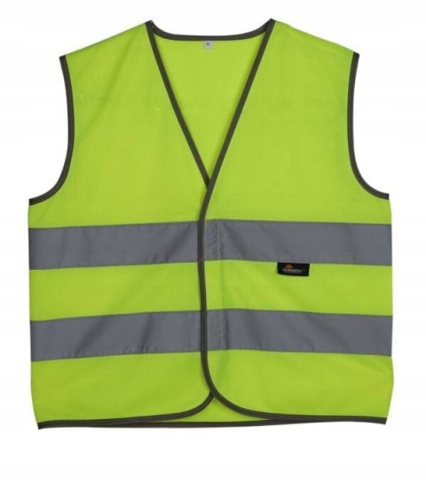 Kamizelka odblaskowa żółta dziecięca 7-9 L Kamizelka odblaskowa żółta dziecięca 7-9 L