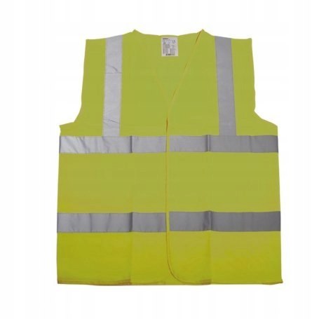 Kamizelka odblaskowa żółta uniwersalna 3XL Kamizelka odblaskowa żółta uniwersalna 3XL