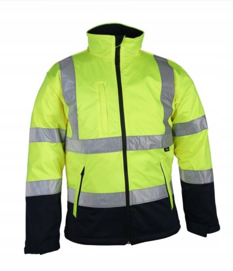 Kurtka ostrzegawcza softshell Vizwell VWJK135YN Kurtka ostrzegawcza softshell Vizwell VWJK135YN
