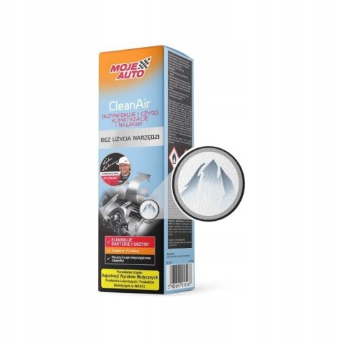 Odświeżacz klimatyzacji Moje Auto - Arctic 150 ml Odświeżacz klimatyzacji Moje Auto - Arctic 150 ml