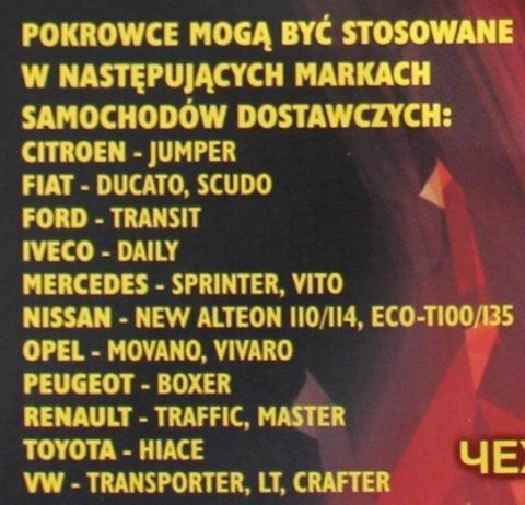 Pokrowce na siedzenia BUS CLASSIC 2+1 2szt czarne Pokrowce na siedzenia BUS CLASSIC 2+1 2szt czarne
