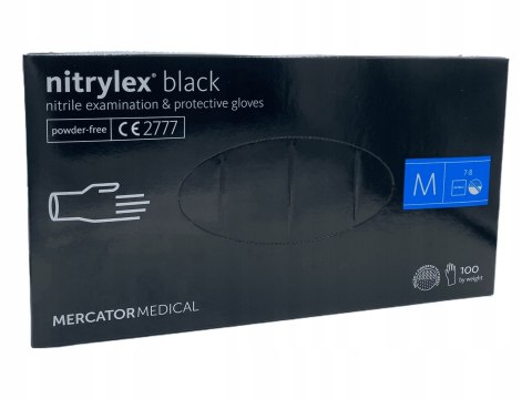 Rękawiczki jednorazowe nitrylowe Medical S 100szt. Rękawiczki jednorazowe nitrylowe Medical S 100szt.