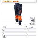 SPODNIE ROBOCZE OSTRZEGAWCZE VIZWELL VWTC17 / XL SPODNIE ROBOCZE OSTRZEGAWCZE VIZWELL VWTC17 / XL