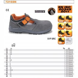 BUTY OBUWIE ROBOCZE SANDAŁY Beta 7216SN Rozmiar 41
