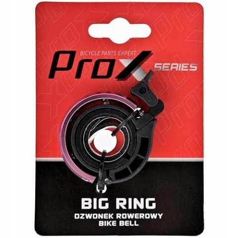 DZWONEK ROWEROWY PROX BIG RING L01 MAGENTA ALUMINIOWY DZWONEK ROWEROWY PROX BIG RING L01 MAGENTA ALUMINIOWY