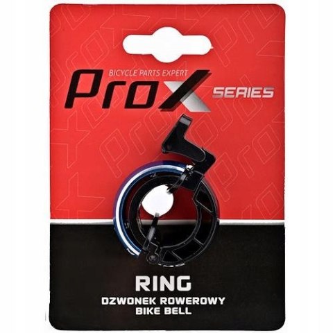 DZWONEK ROWEROWY PROX RING S01 NIEBIESKI ALUMINIOWY DZWONEK ROWEROWY PROX RING S01 NIEBIESKI ALUMINIOWY