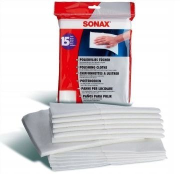 Ściereczki czyszczące do polerowania 15szt. Sonax Ściereczki czyszczące do polerowania 15szt. Sonax