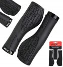 CHWYTY ROWEROWE PROX GP-35 SKRĘCANE 130MM ERGO CZARNE